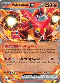 Volcanion ex card
