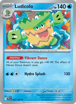 Ludicolo card