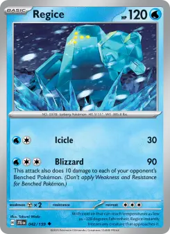 Regice card