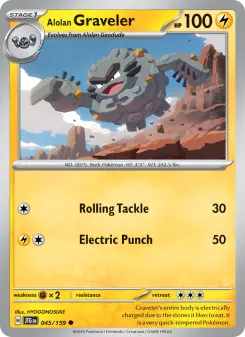 Alolan Graveler card