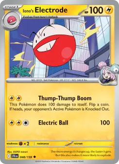 Iono's Electrode card