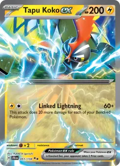 Tapu Koko ex card