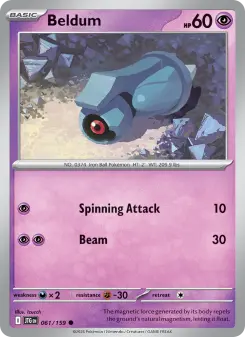 Beldum card