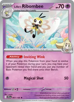 Lillie's Ribombee card