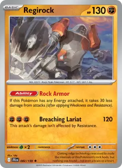 Regirock card