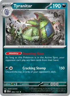 Tyranitar card