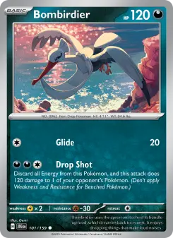 Bombirdier card
