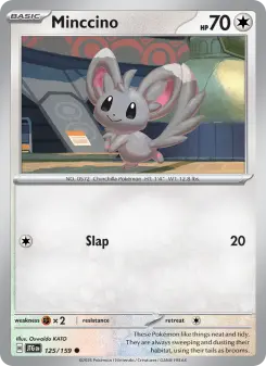 Minccino card