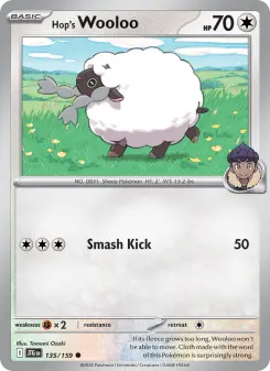 Hop's Wooloo card