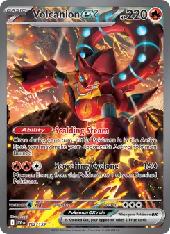 Volcanion ex card