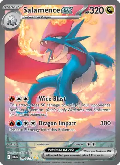 Salamence ex card