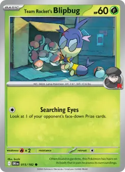Team Rocket's Blipbug card
