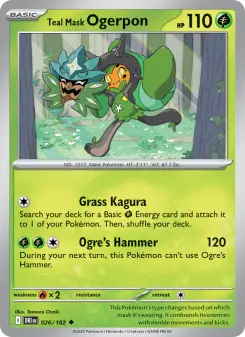 Teal Mask Ogerpon card