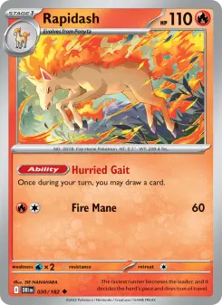 Rapidash card