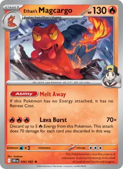 Ethan's Magcargo card