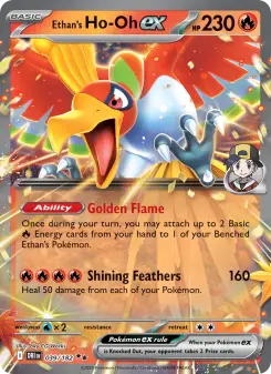 Ethan's Ho-Oh ex card