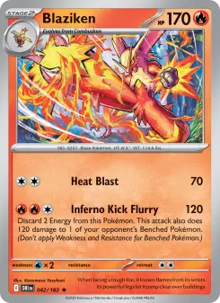 Blaziken card