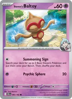 Steven's Baltoy card