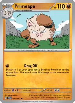 Primeape card