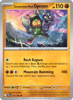 Cornerstone Mask Ogerpon card
