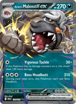 Arven's Mabosstiff ex card