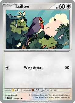 Taillow card