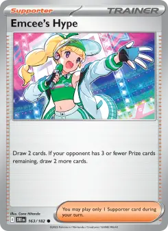 Emcee's Hype card