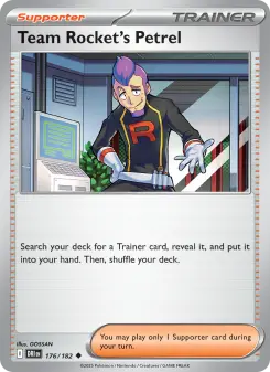 Team Rocket's Petrel card