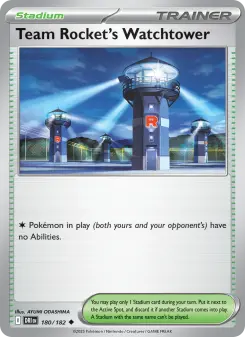 Team Rocket's Watchtower card