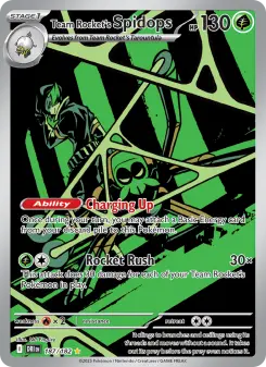 Team Rocket's Spidops card