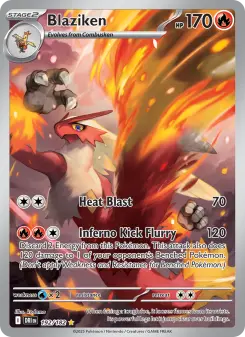 Blaziken card