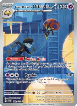 Team Rocket's Orbeetle card