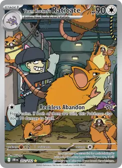 Team Rocket's Raticate card