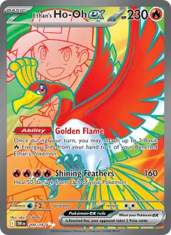 Ethan's Ho-Oh ex card
