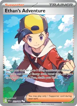 Ethan's Adventure card