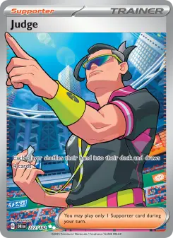 Judge card