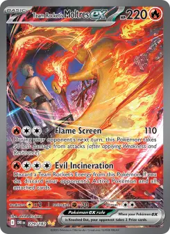 Team Rocket's Moltres ex card